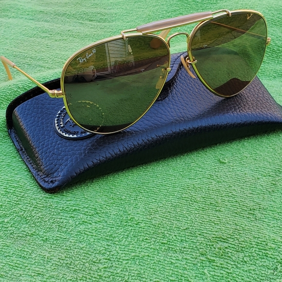 Ray-Ban | Accessories | Vintageag 5th Anniversary Ray Ban The General  9371987 Aviator Sunglasses | Poshmark